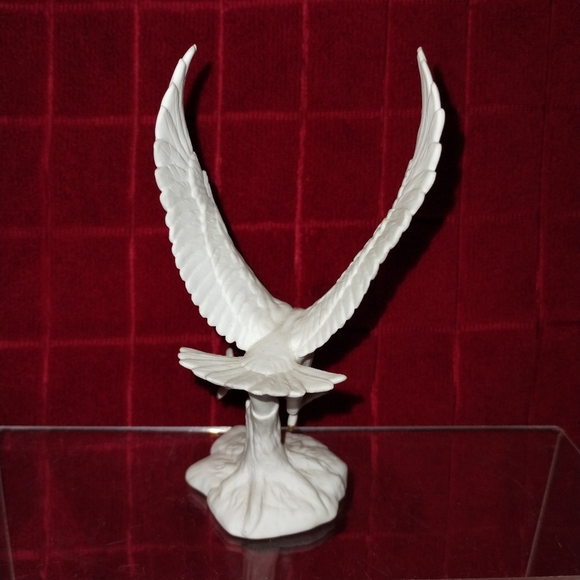 1985 Maruri Signature Collection By W.D. Gaither " Hawk " With 24k Gold Paint - Picture 7 of 13